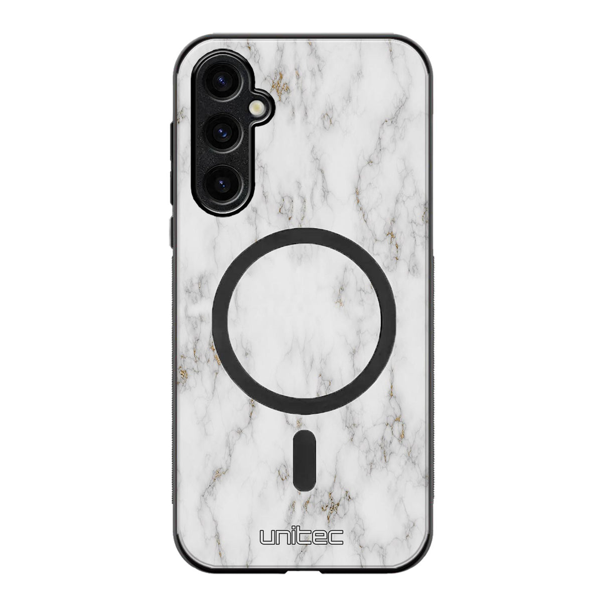 Samsung Galaxy S25 FE marmori suojakuoret - White Marble
