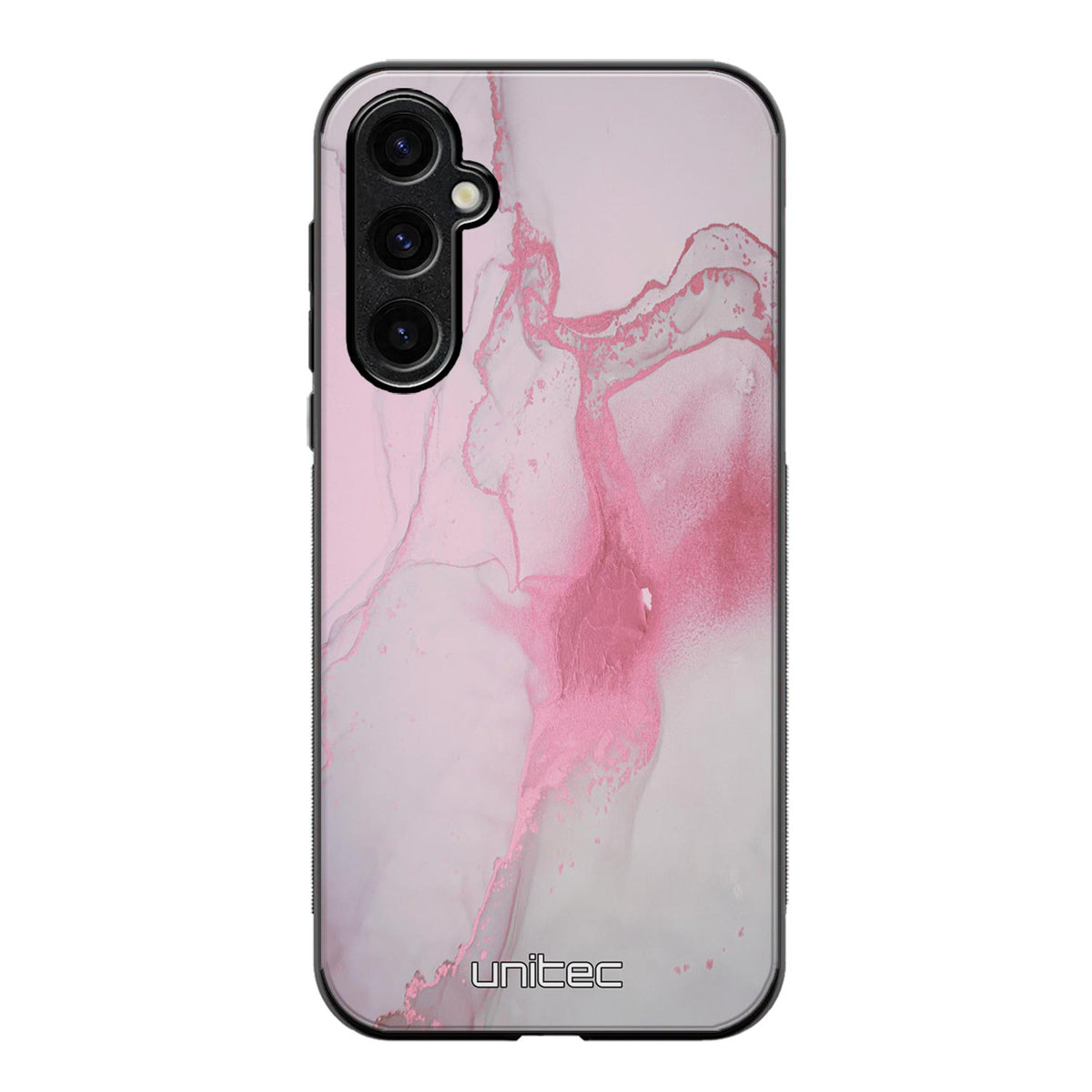 Samsung Galaxy S25 FE marmori suojakuoret - Pink Pok Rie
