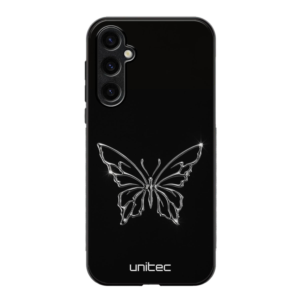 Samsung Galaxy S25 FE Suojakuoret Minimalistic – Shimmer Butterfly