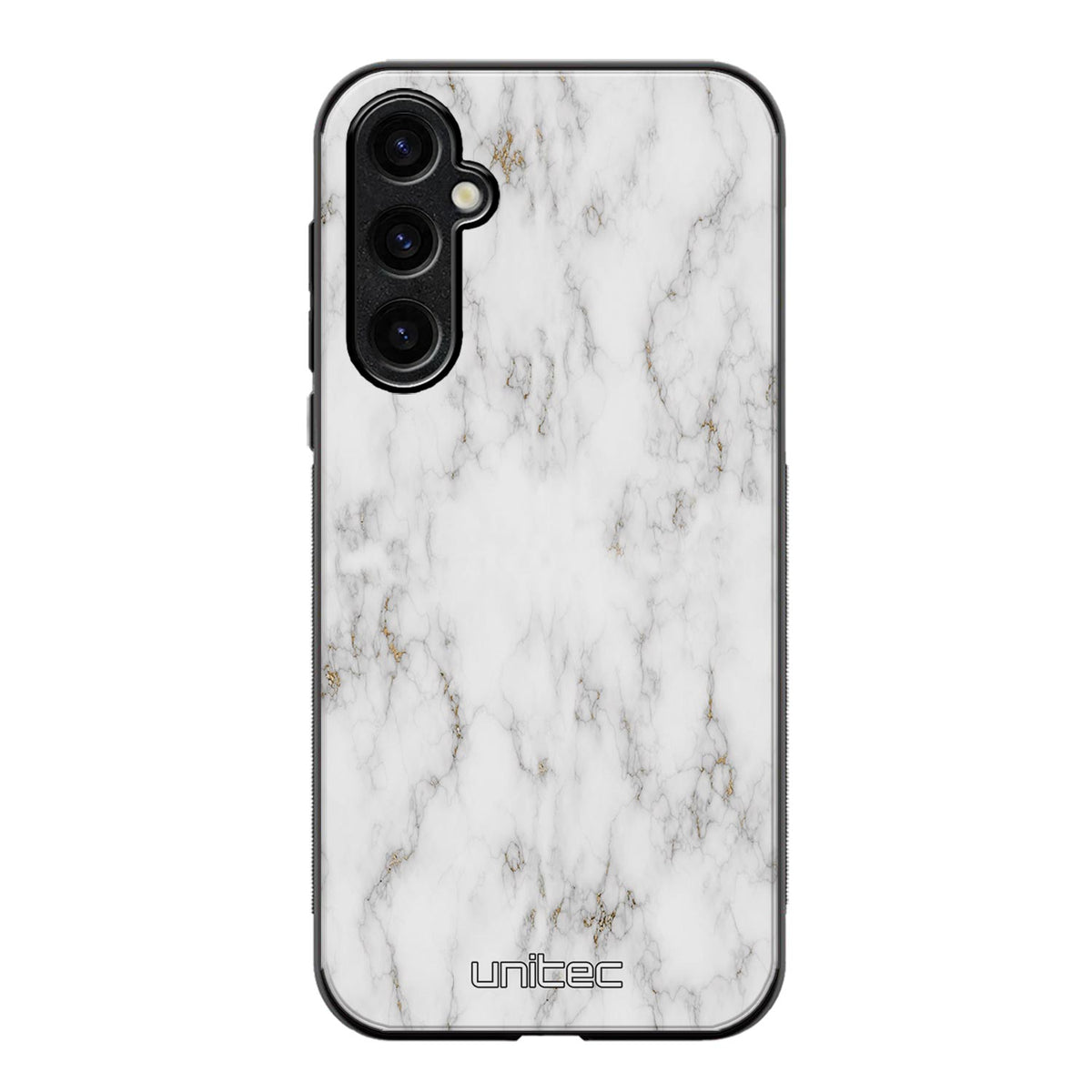 Samsung Galaxy S25 FE marmori suojakuoret - White Marble