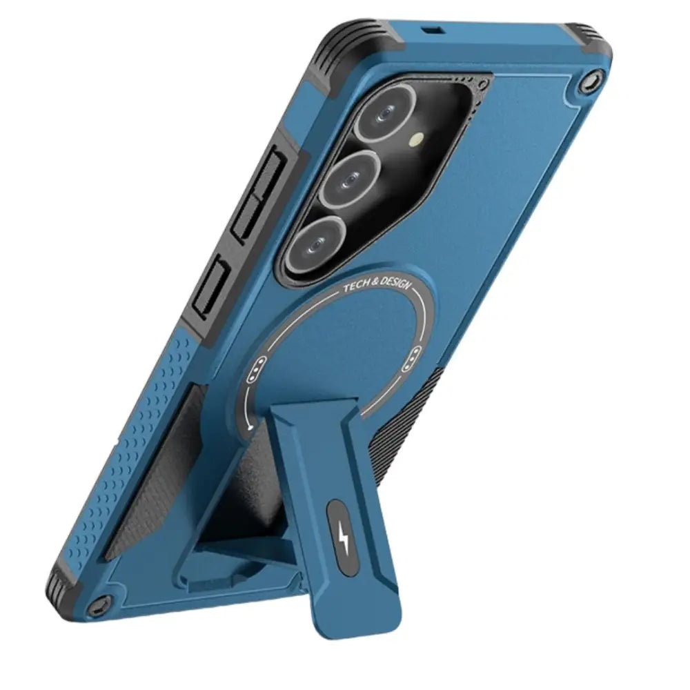 Samsung Galaxy S25 Plus Armor MagSafe kuoret - Sininen