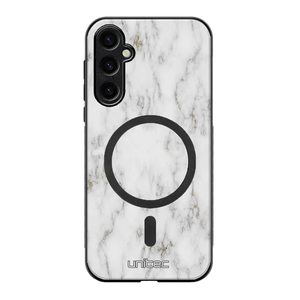 Samsung Galaxy S25 Plus marmori suojakuoret - White Marble