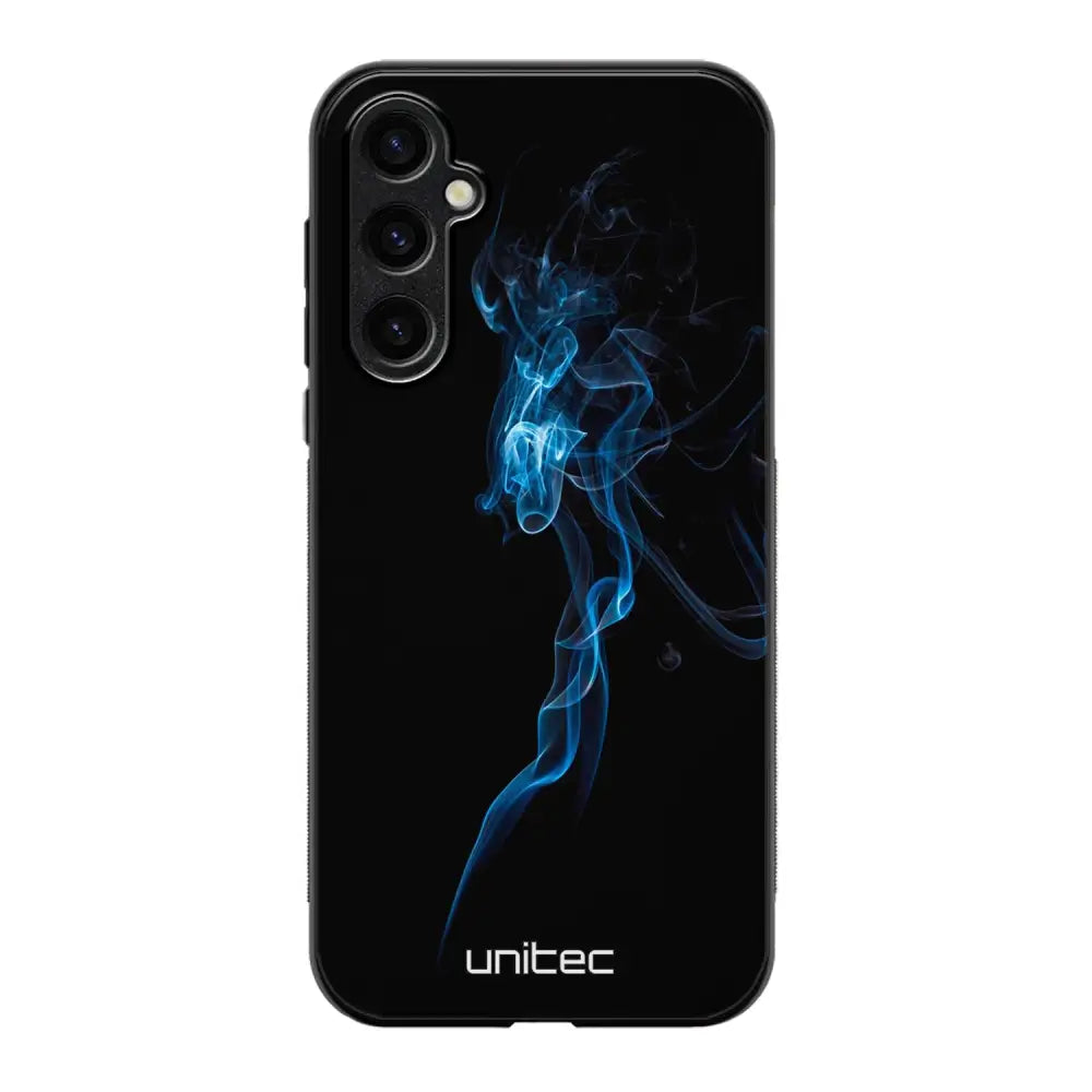 Samsung Galaxy S25 Plus suojakuoret - Blue Smoke On Black - Ei