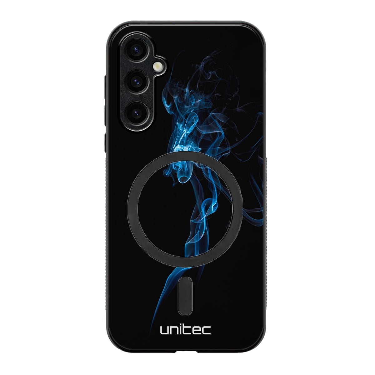 Samsung Galaxy S26 Plus suojakuoret - Blue Smoke On Black