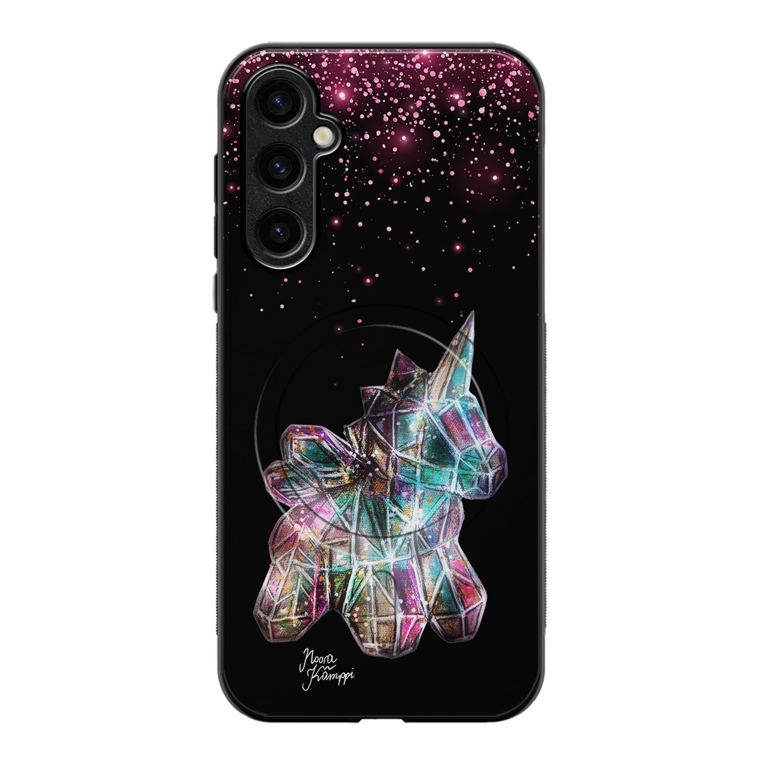 Samsung Galaxy S26 Plus unicorn suojakuoret - Pinkki - Noora Kämppi