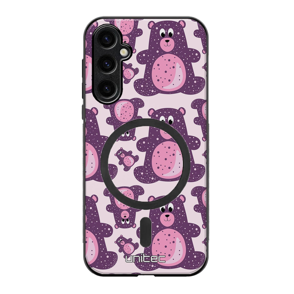 Samsung Galaxy S26 suojakuoret - Purple Teddy Bear