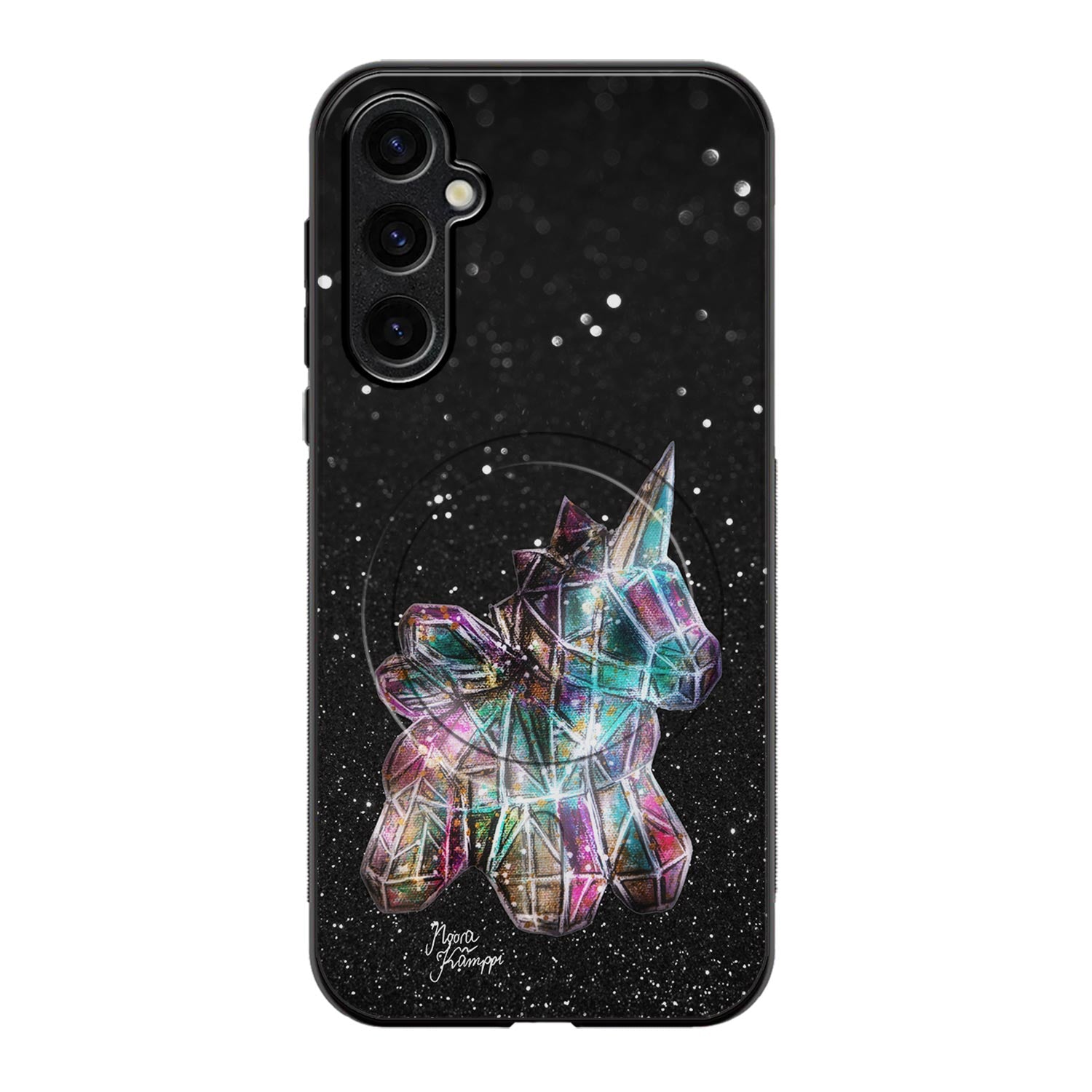 Samsung Galaxy S26 unicorn suojakuoret - Valkoinen - Noora Kämppi
