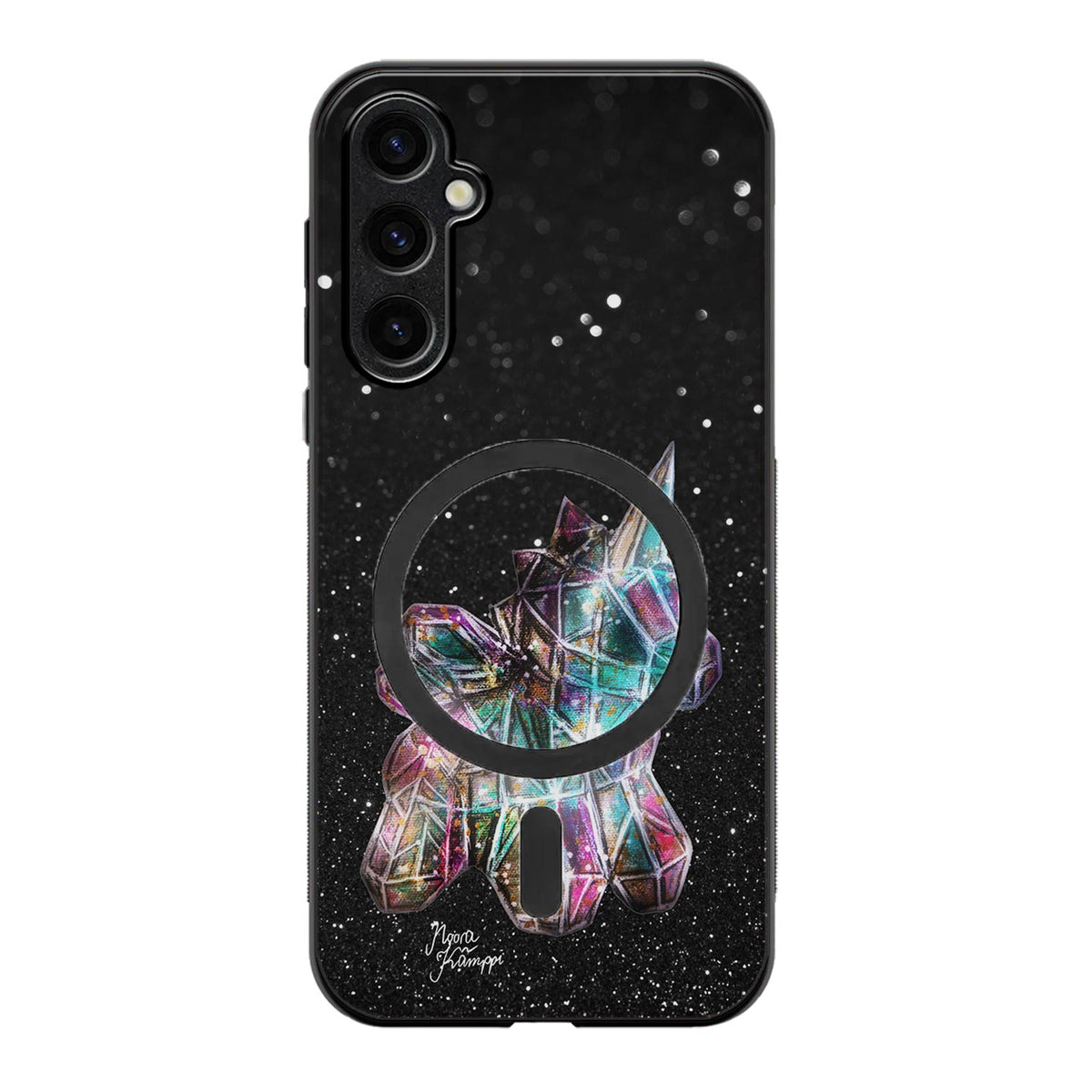Samsung Galaxy S26 unicorn suojakuoret - Valkoinen - Noora Kämppi