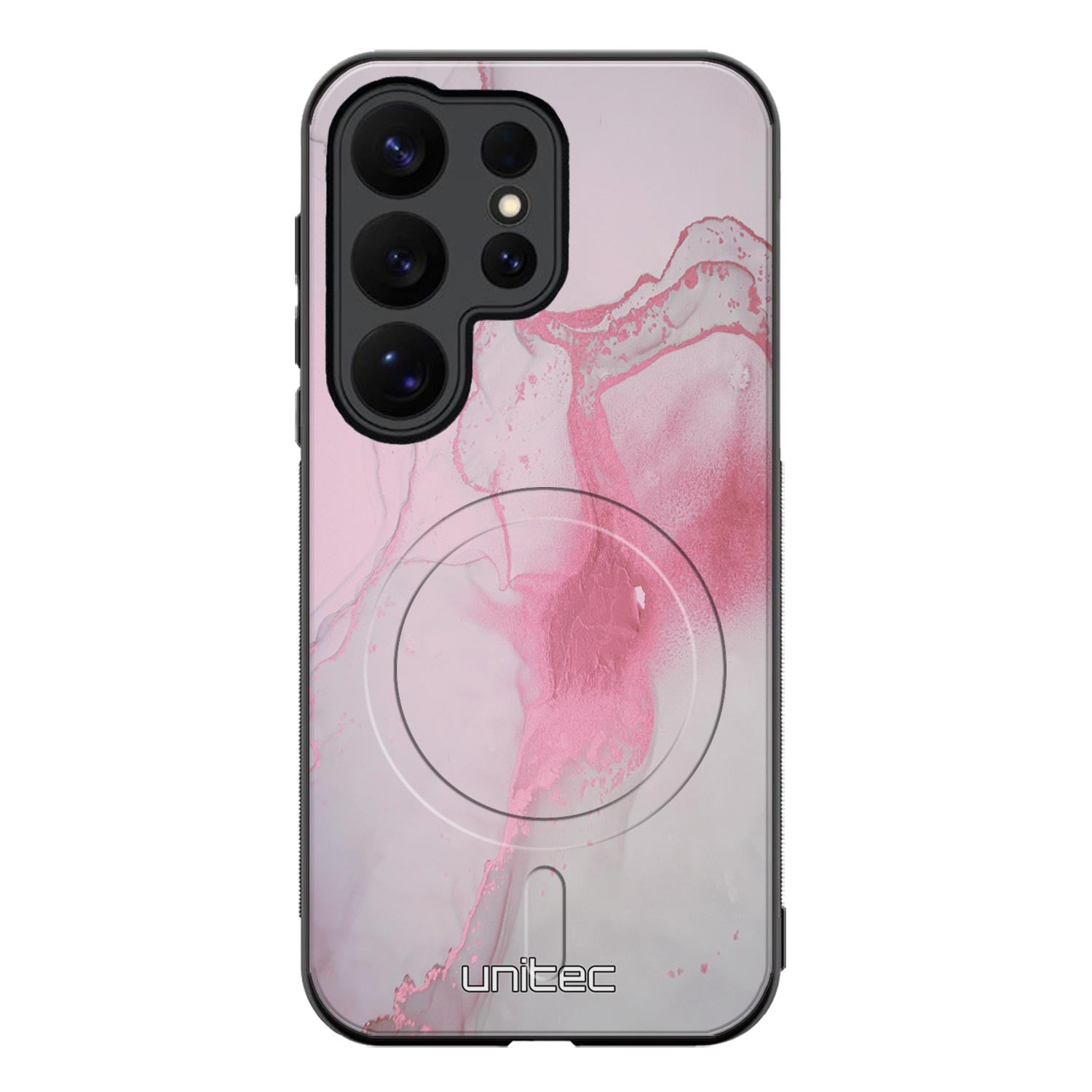 Samsung Galaxy S26 Ultra marmori suojakuoret - Pink Pok Rie