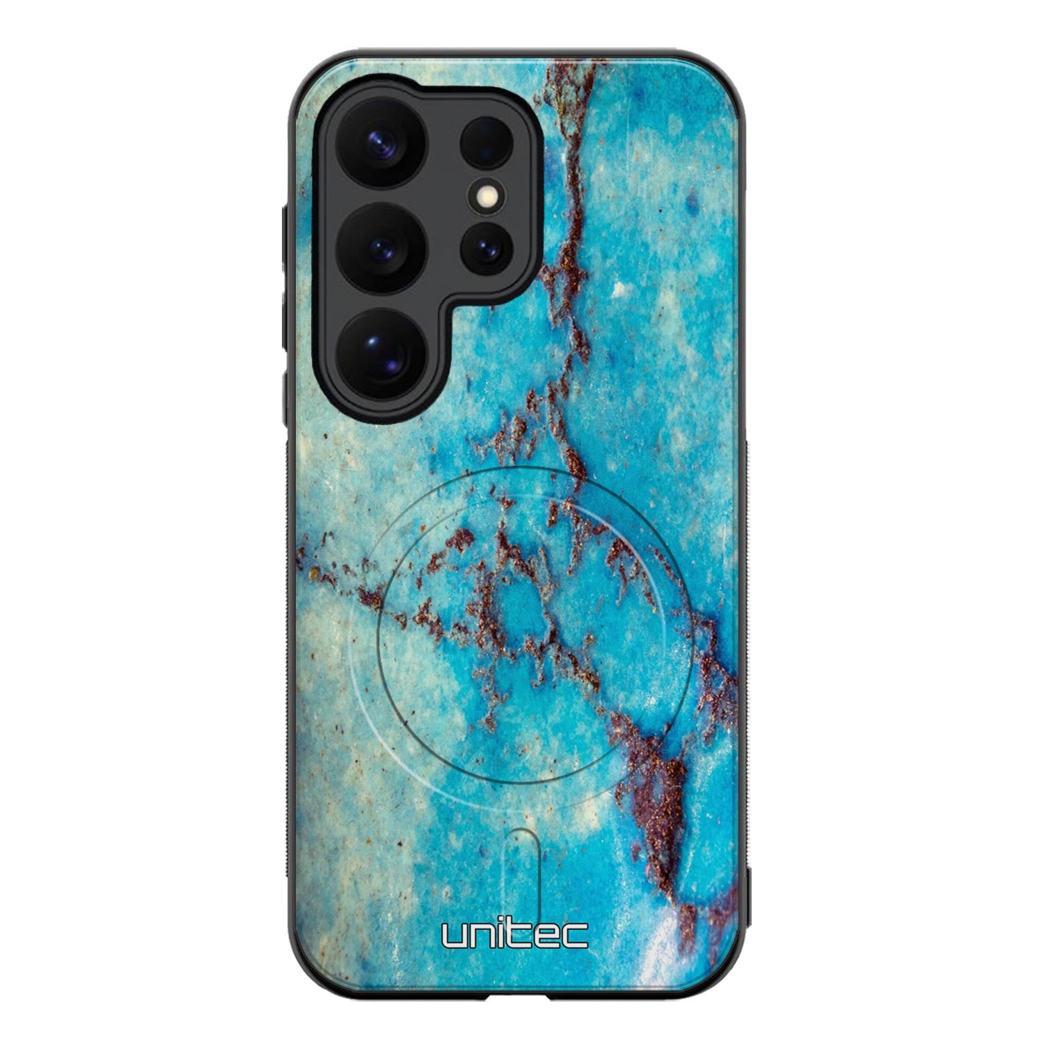 Samsung Galaxy S26 Ultra marmori suojakuoret - Turquoise Marble