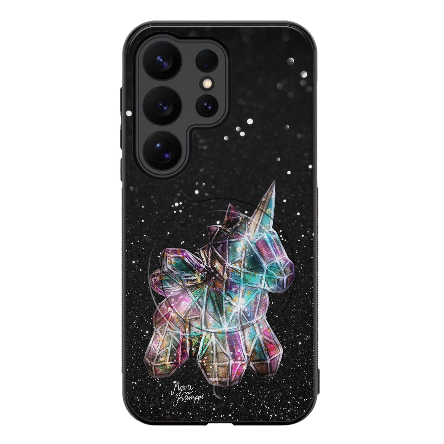 Samsung Galaxy S26 Ultra unicorn suojakuoret - Valkoinen - Noora Kämppi