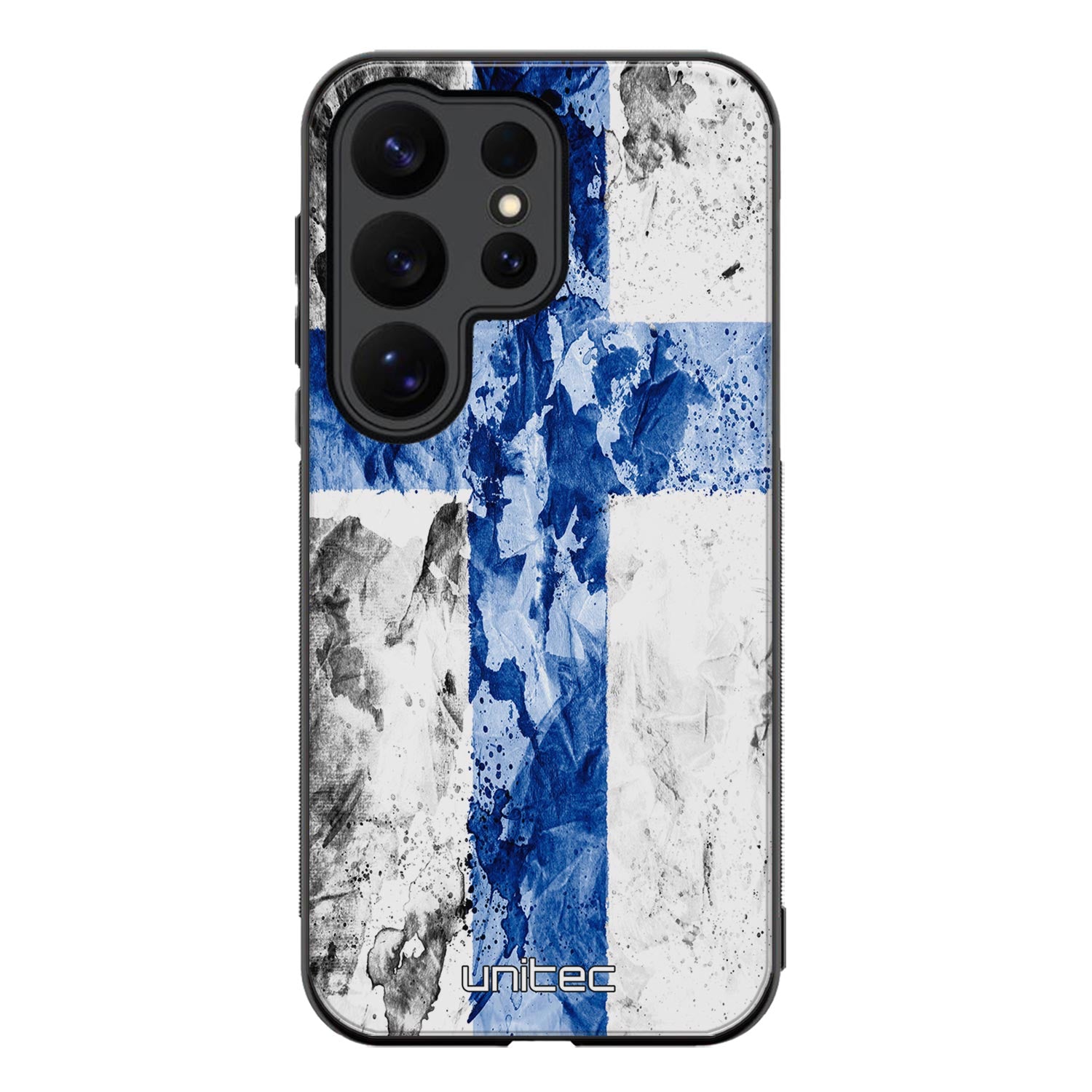 Samsung Galaxy S26 Ultra suojakuoret - Painted Finnish Flag