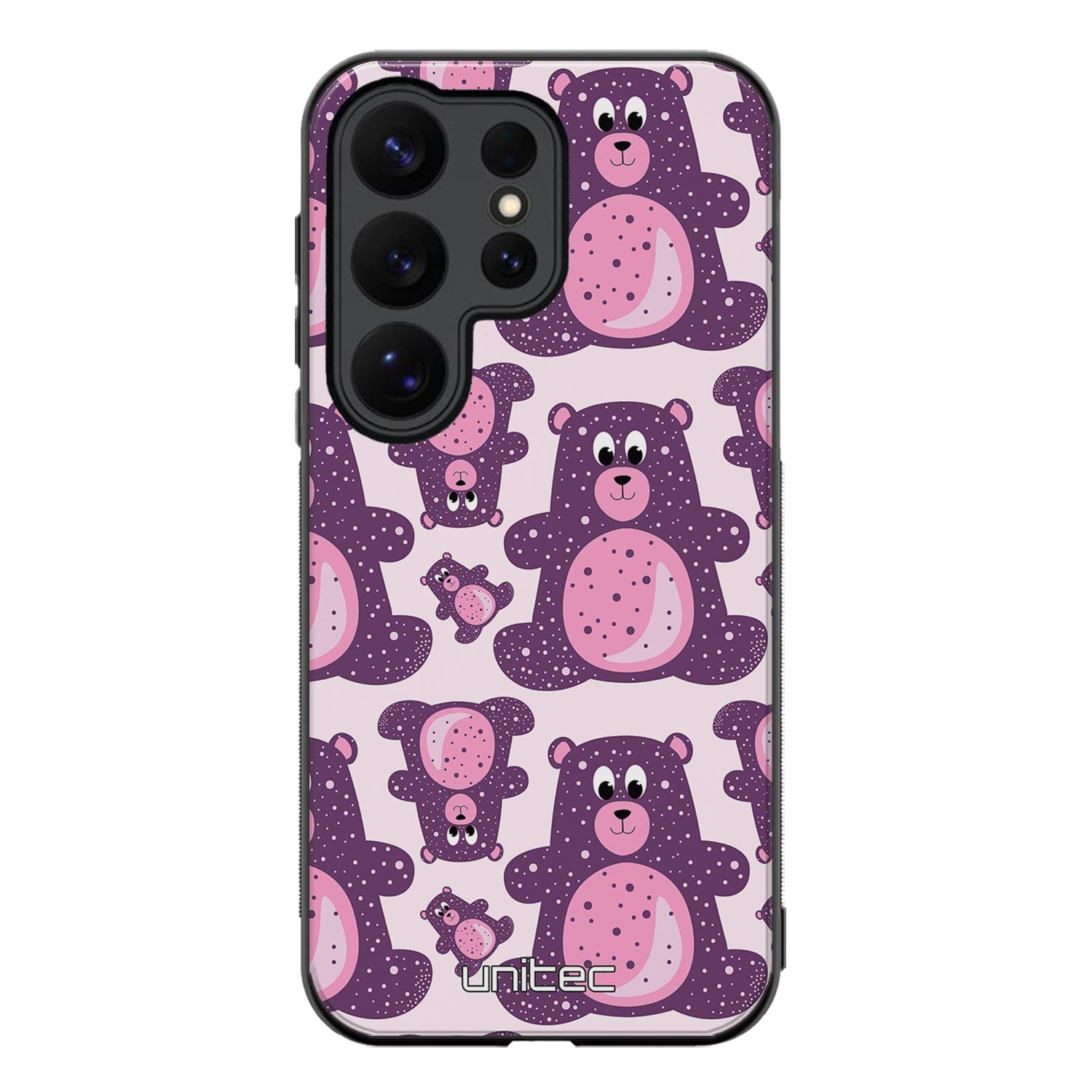 Samsung Galaxy S26 Ultra suojakuoret - Purple Teddy Bear