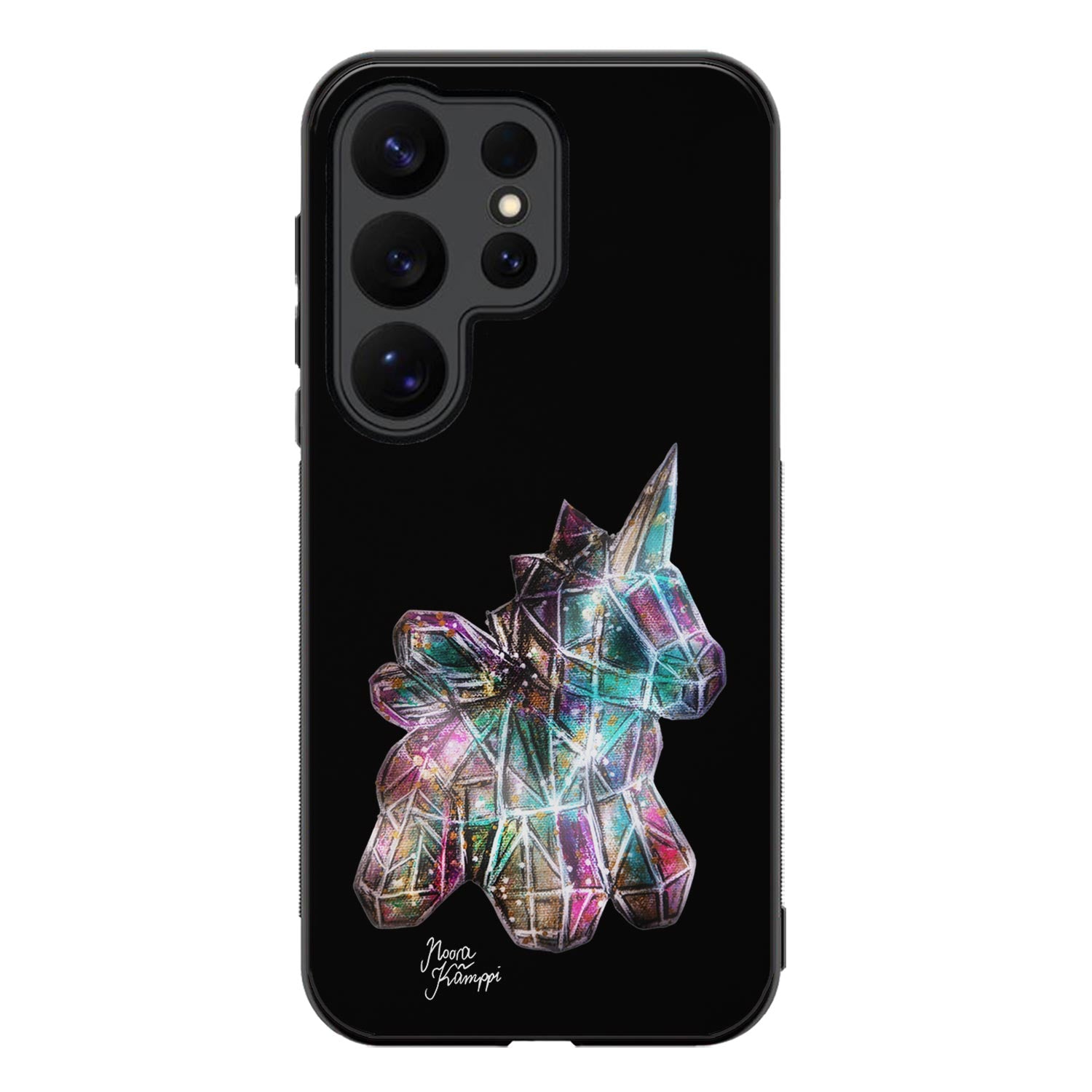 Samsung Galaxy S26 Ultra unicorn suojakuoret - Musta - Noora Kämppi