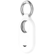 Samsung Galaxy SmartTag 2 Silikonikotelo avaimenperällä - Valkoinen