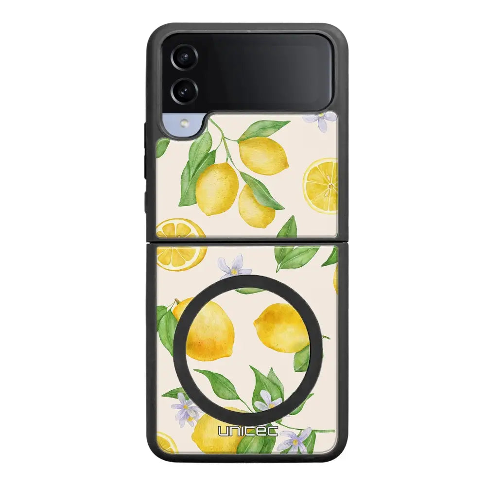 Samsung Galaxy Z Flip 4 hedelmä suojakuoret - Lemon