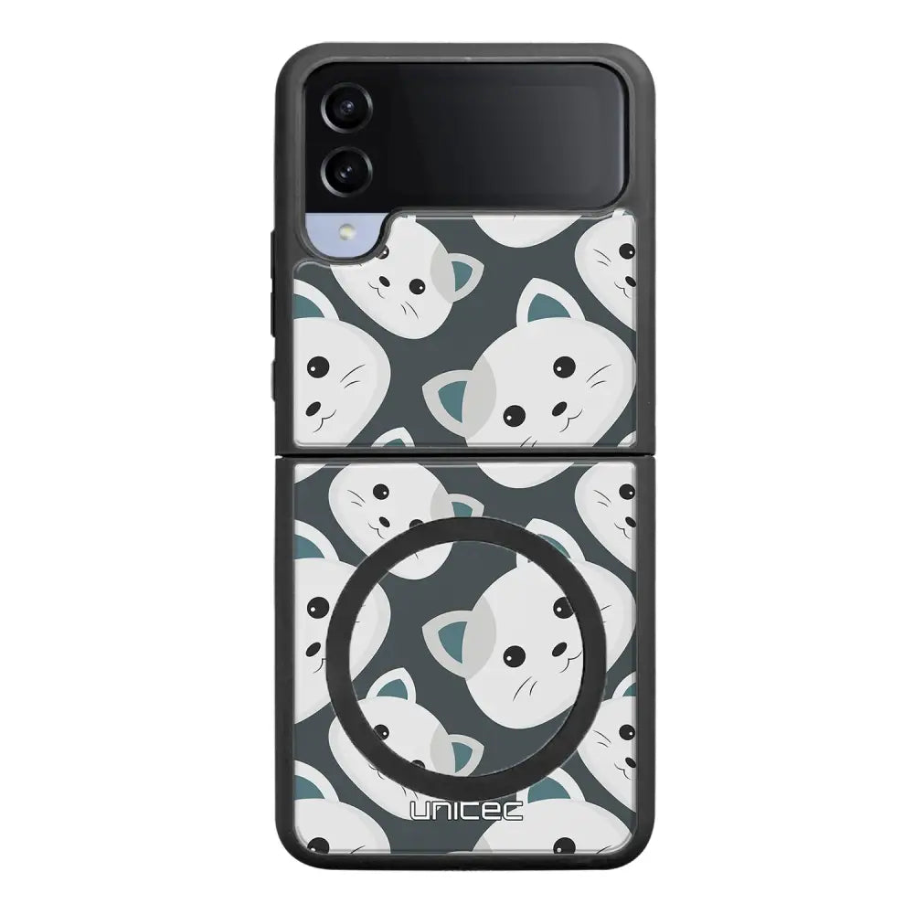 Samsung Galaxy Z Flip 4 kissa suojakuoret - Kittens