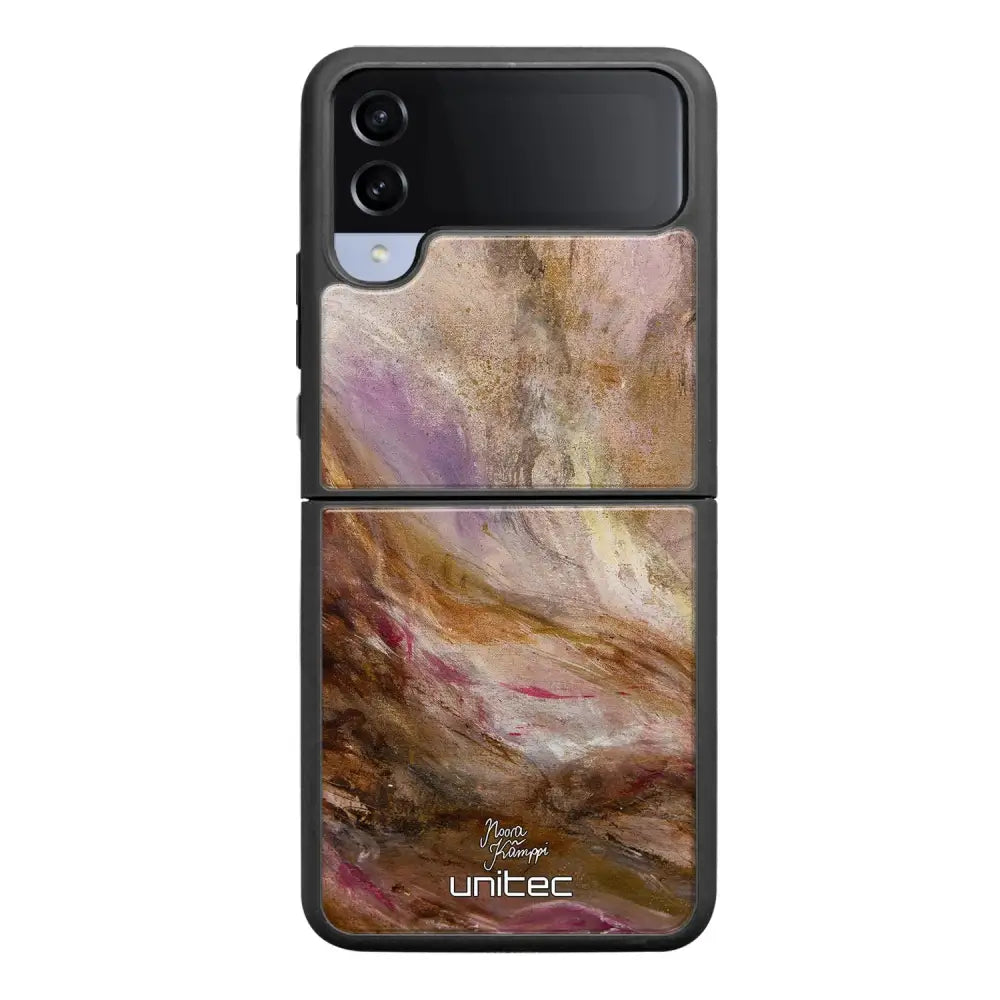 Samsung Galaxy Z Flip 4 modern art suojakuoret - Luoksesi - Noora Kämppi - Ei