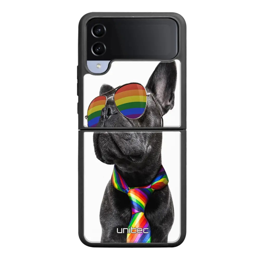 Samsung Galaxy Z Flip 4 pride suojakuoret - Pride Dog - Ei
