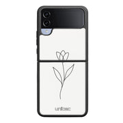 Samsung Galaxy Z Flip 4 Suojakuoret Minimalistic – Elegant Tulip