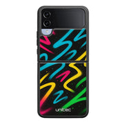 Samsung Galaxy Z Flip 4 Suojakuoret Neon Speed
