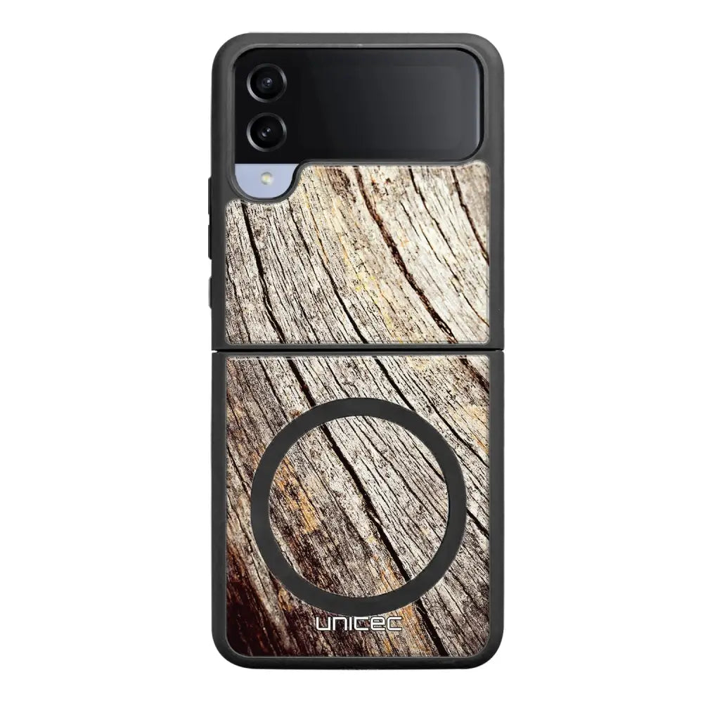 Samsung Galaxy Z Flip 4 suojakuoret - Wooden Stump