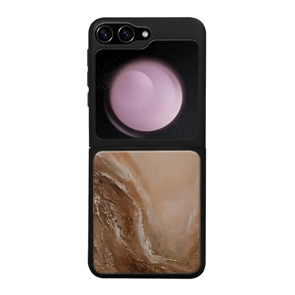 Samsung Galaxy Z Flip 5 pehmeä eleganssi suojakuoret - Laulusi - Noora Kämppi - Ei