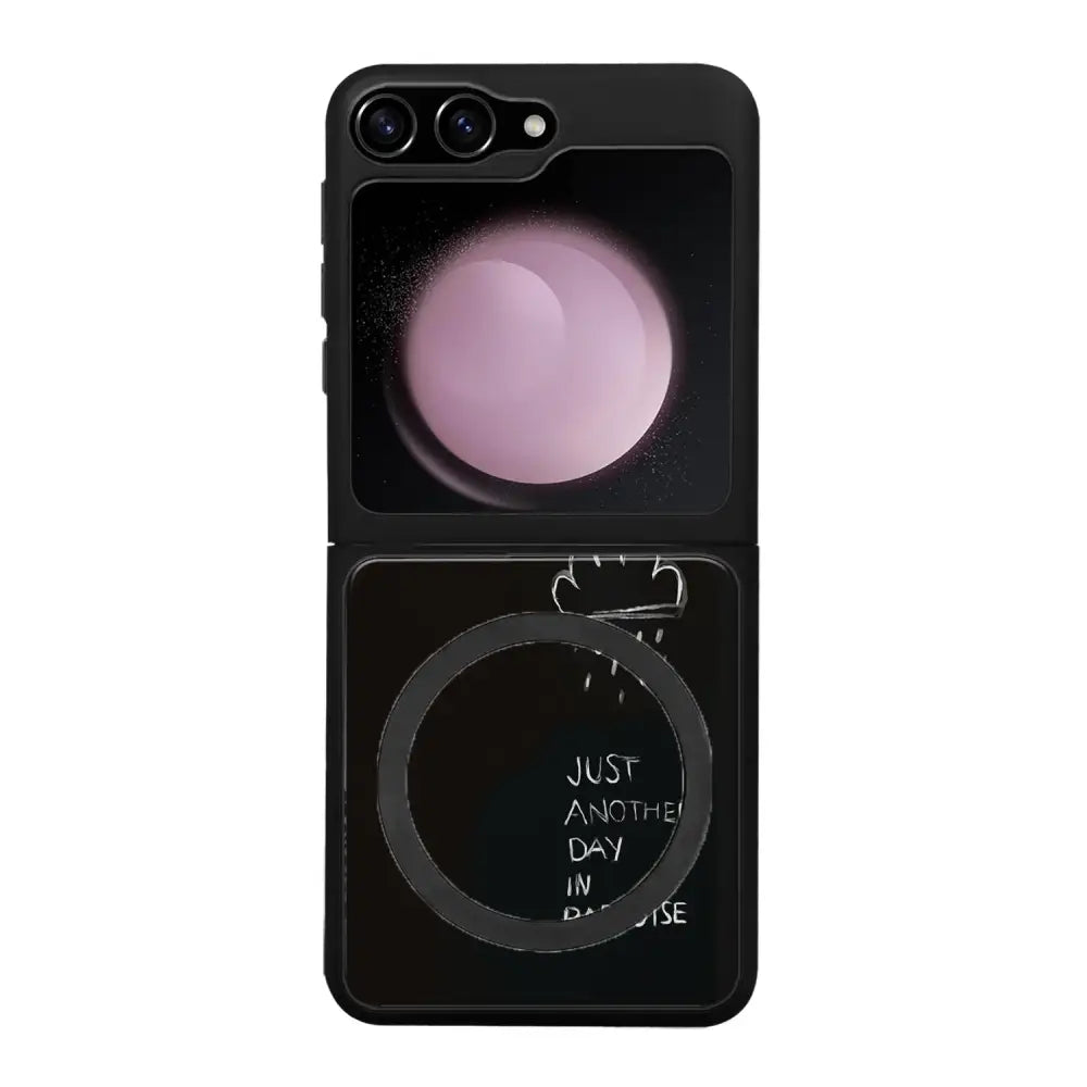 Samsung Galaxy Z Flip 5 surrealistic sadness suojakuoret - Just Another Day - Noora Kämppi