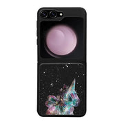 Samsung Galaxy Z Flip 5 unicorn suojakuoret - Valkoinen - Noora Kämppi - Ei