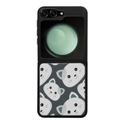 Samsung Galaxy Z Flip 6 kissa suojakuoret - Kittens - Ei