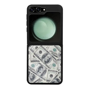 Samsung Galaxy Z Flip 6 seteli suojakuoret - Dollarit - Ei