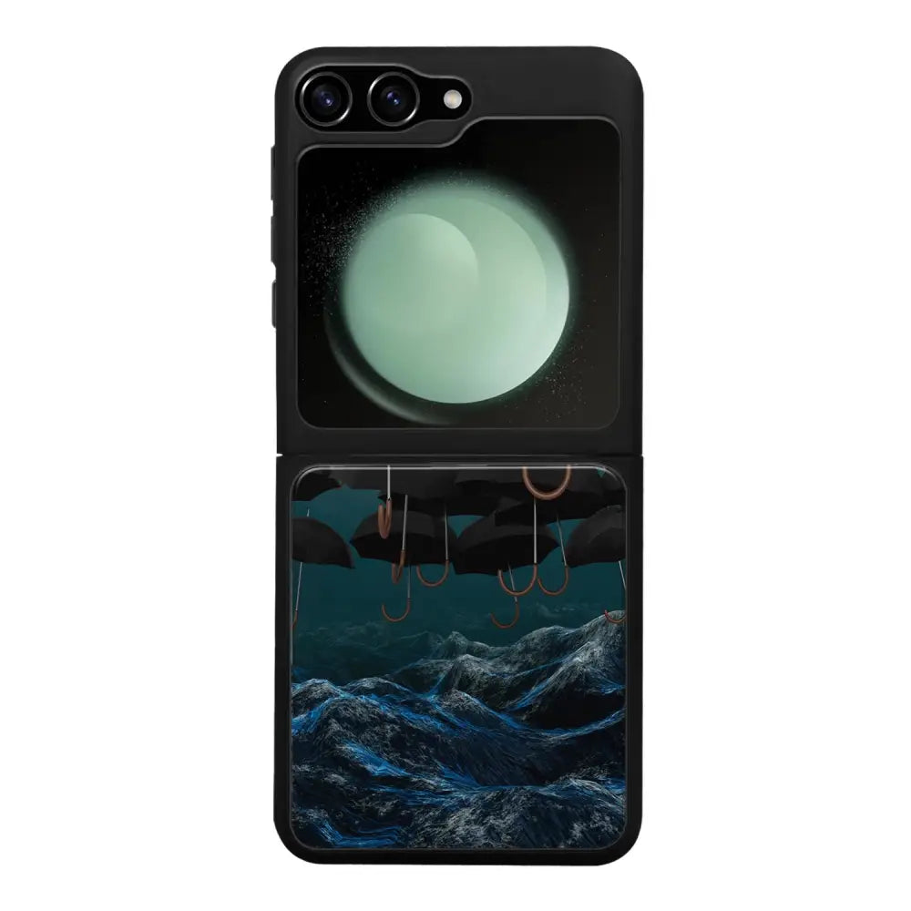 Samsung Galaxy Z Flip 6 suojakuoret - Umbrella Storm - Ei