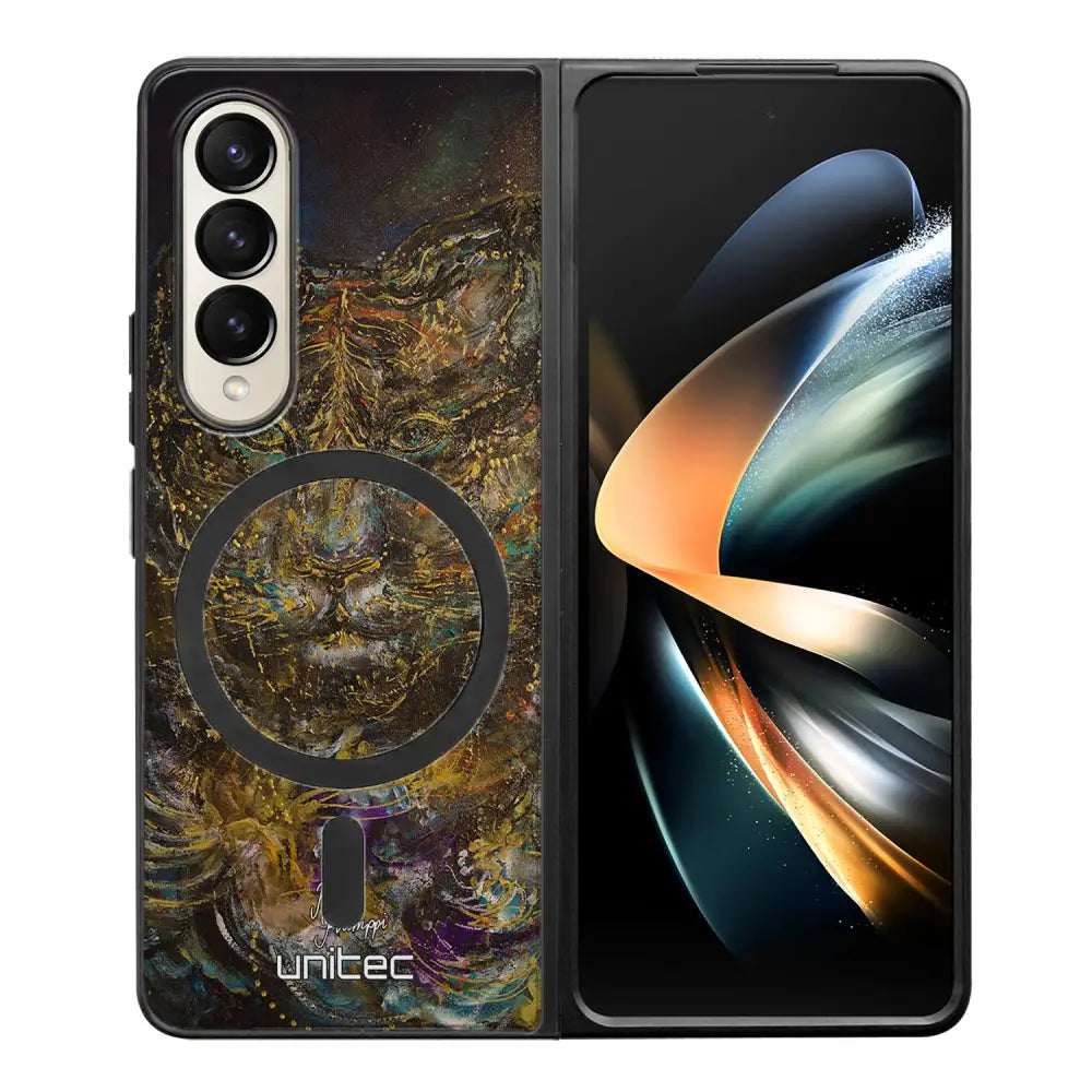Samsung Galaxy Z Fold 4 animal kingdom suojakuoret - Fearless - Noora Kämppi