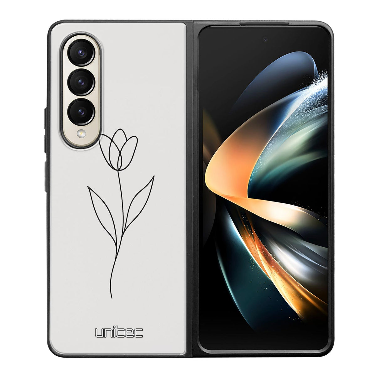 Samsung Galaxy Z Fold 4 Suojakuoret Minimalistic – Elegant Tulip