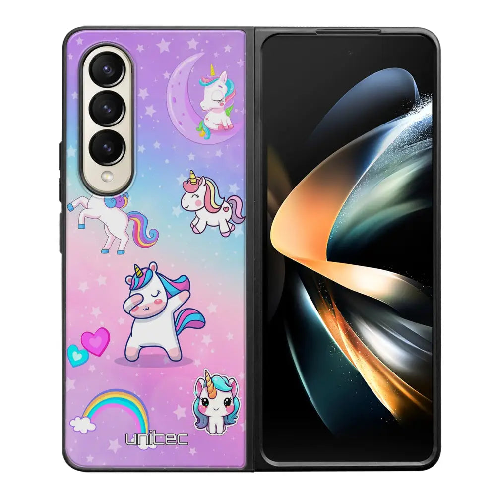 Samsung Galaxy Z Fold 4 suojakuoret - Yksisarvinen - Ei