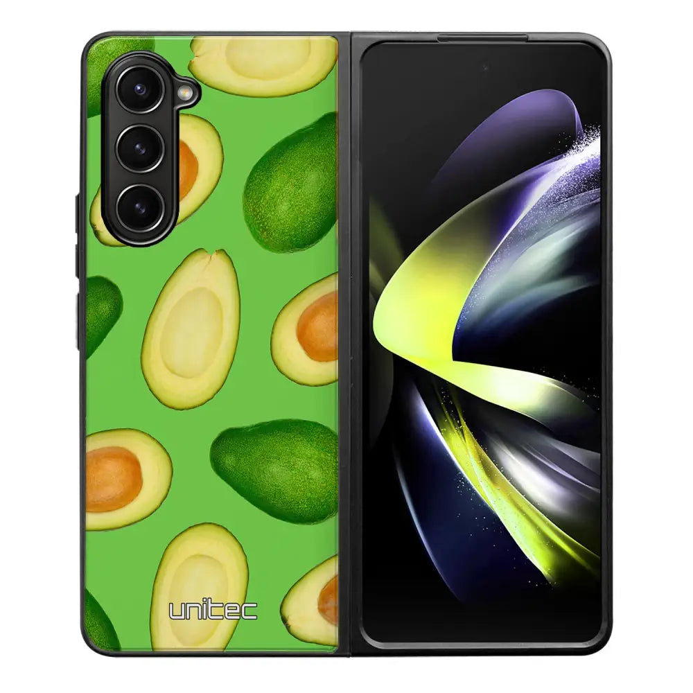 Samsung Galaxy Z Fold 5 hedelmä suojakuoret - Avocados - Ei