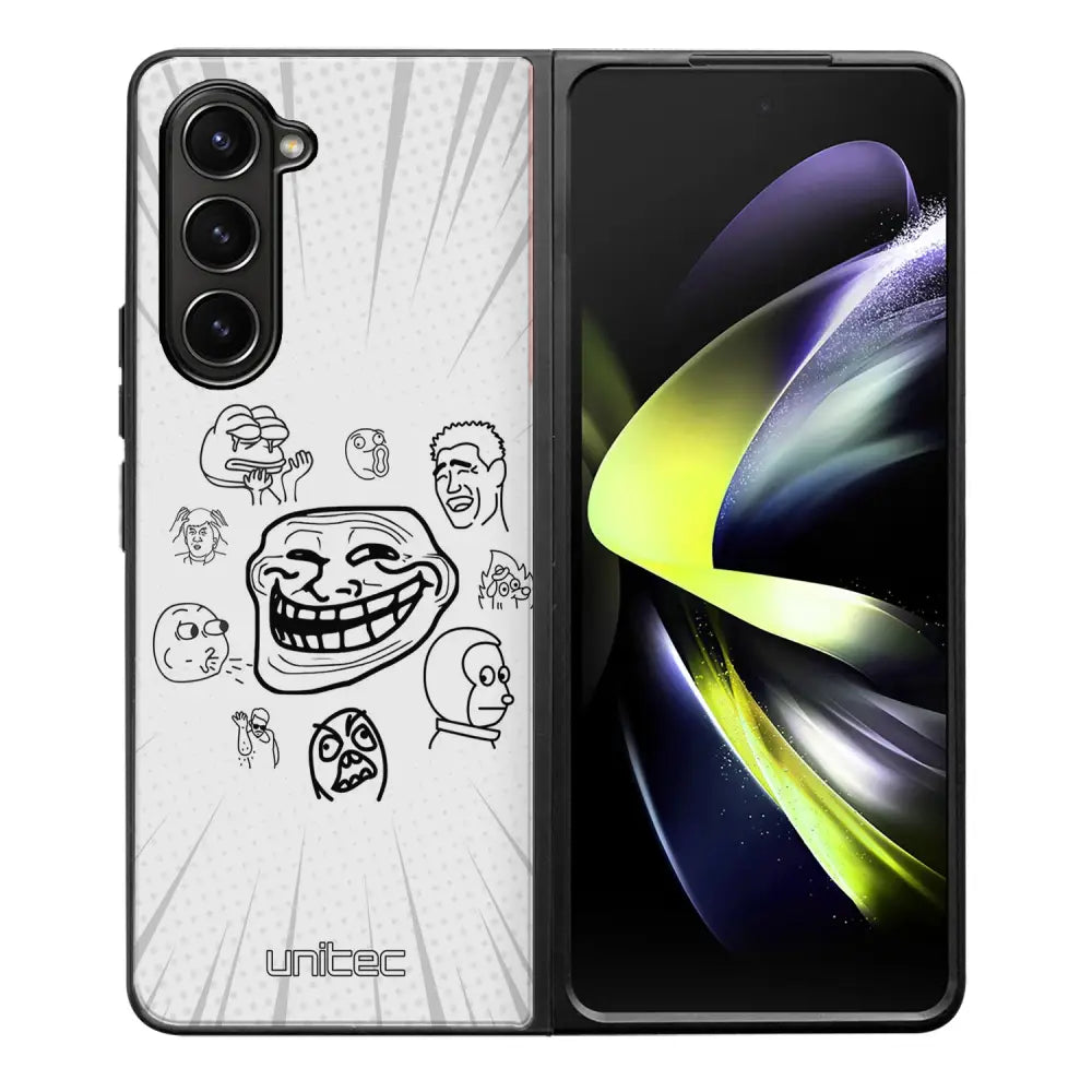 Samsung Galaxy Z Fold 5 meemi suojakuoret - Meemi - Ei