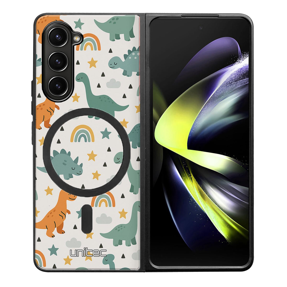 Samsung Galaxy Z Fold 5 Suojakuoret Pastelli – Dino Land