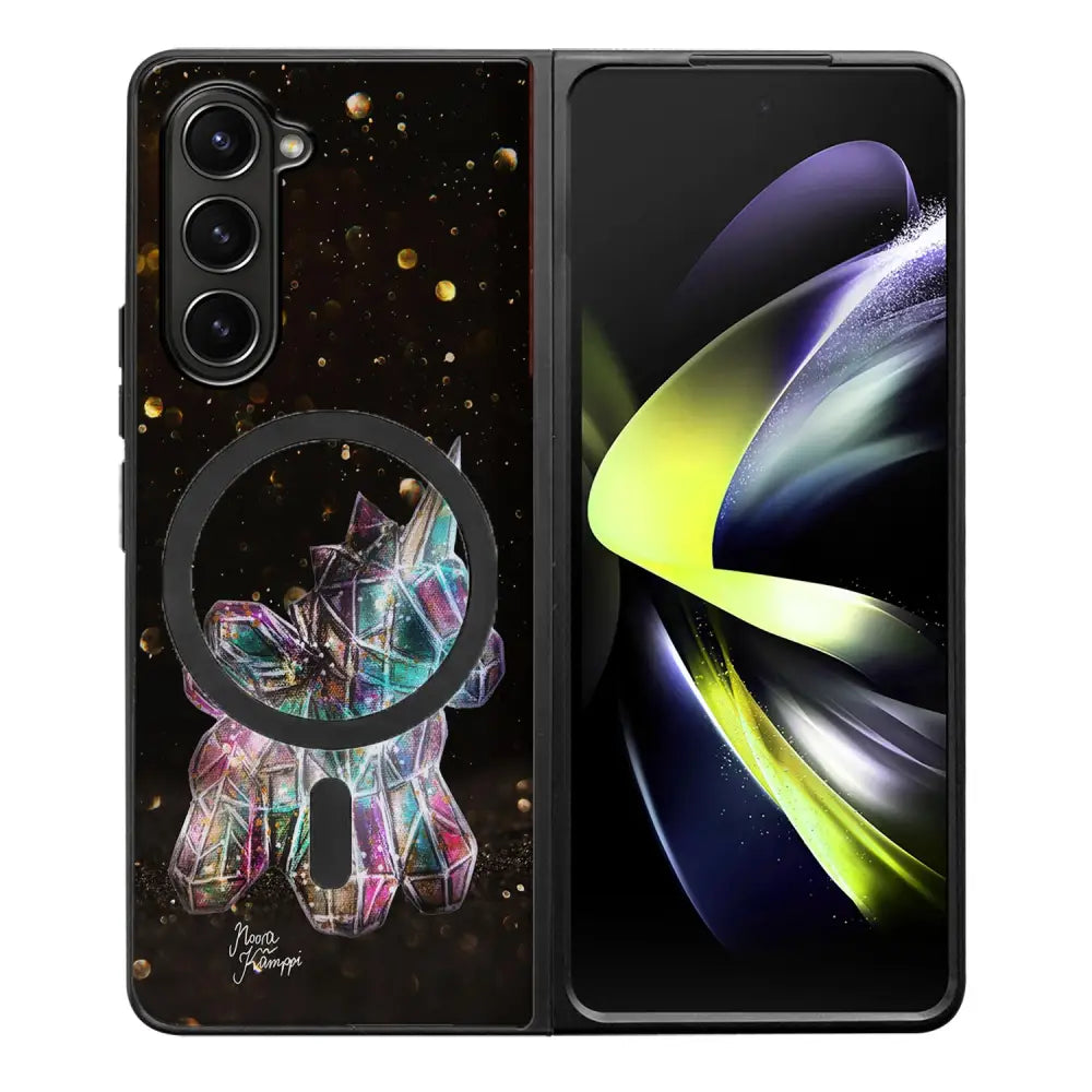 Samsung Galaxy Z Fold 5 unicorn suojakuoret - Kulta - Noora Kämppi