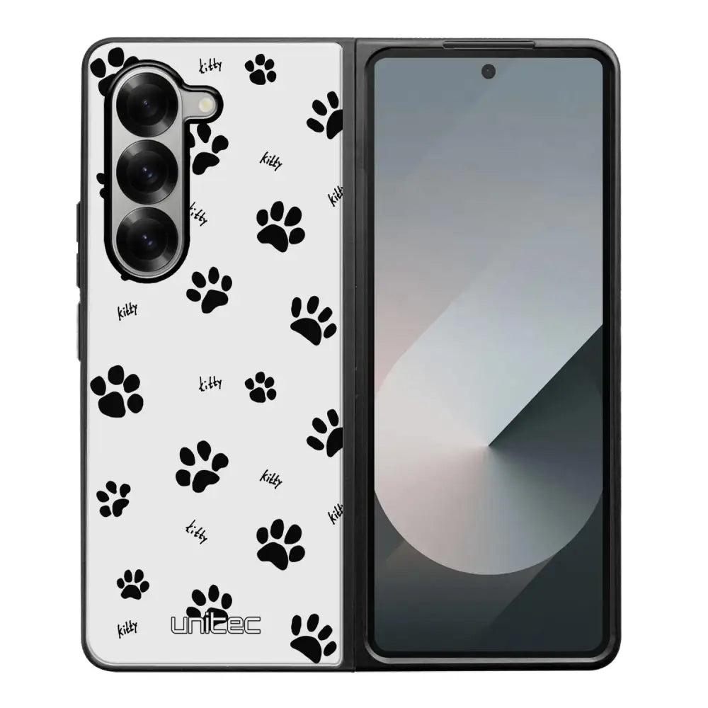 Samsung Galaxy Z Fold 6 kissa suojakuoret - Cat Paws - Ei