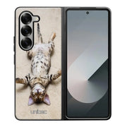 Samsung Galaxy Z Fold 6 kissa suojakuoret - Relaxing Cat - Ei