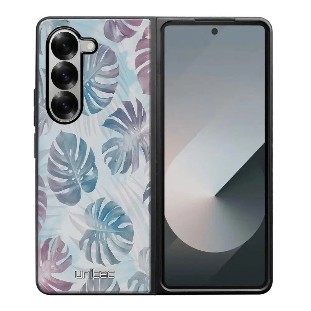 Samsung Galaxy Z Fold 6 kukka suojakuoret - Monstera Texture - Ei