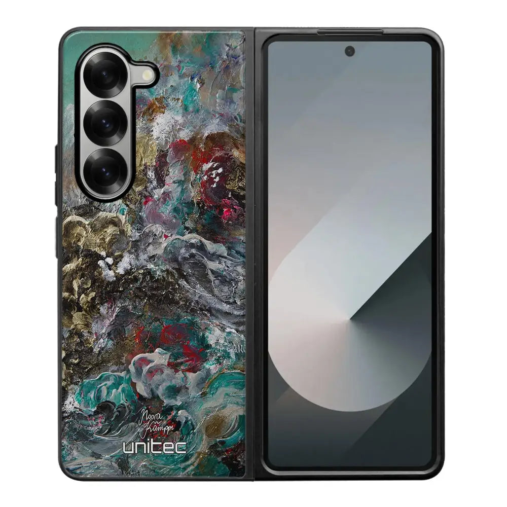 Samsung Galaxy Z Fold 6 modern art suojakuoret - Heart Knows - Noora Kämppi - Ei
