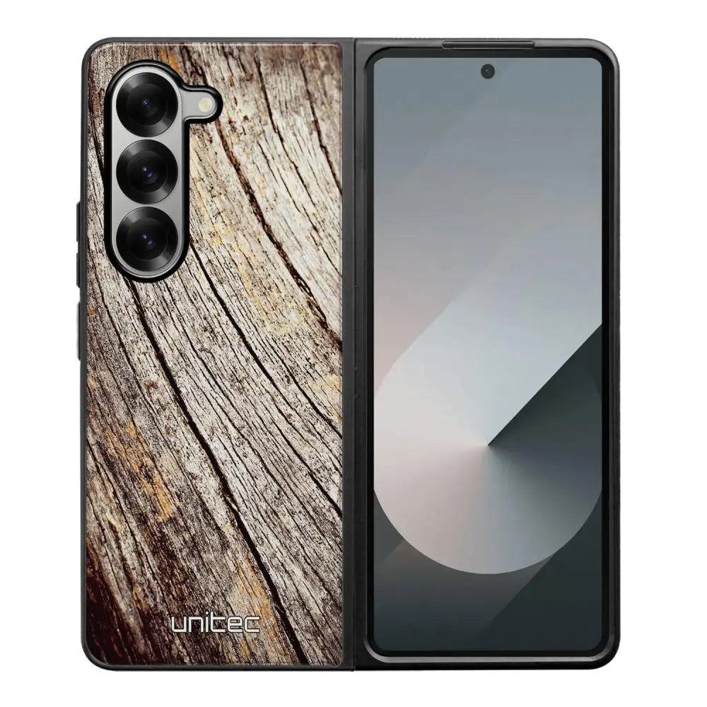Samsung Galaxy Z Fold 6 suojakuoret - Wooden Stump - Ei