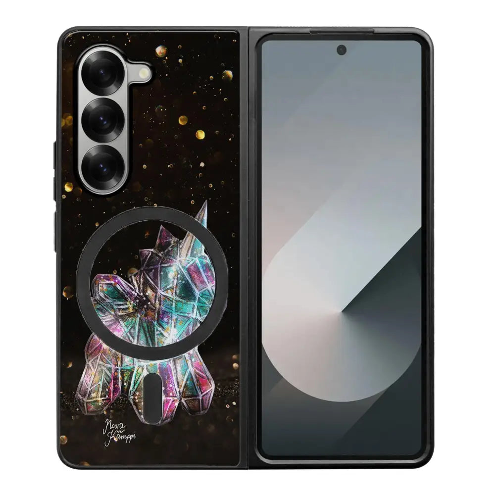 Samsung Galaxy Z Fold 6 unicorn suojakuoret - Kulta - Noora Kämppi