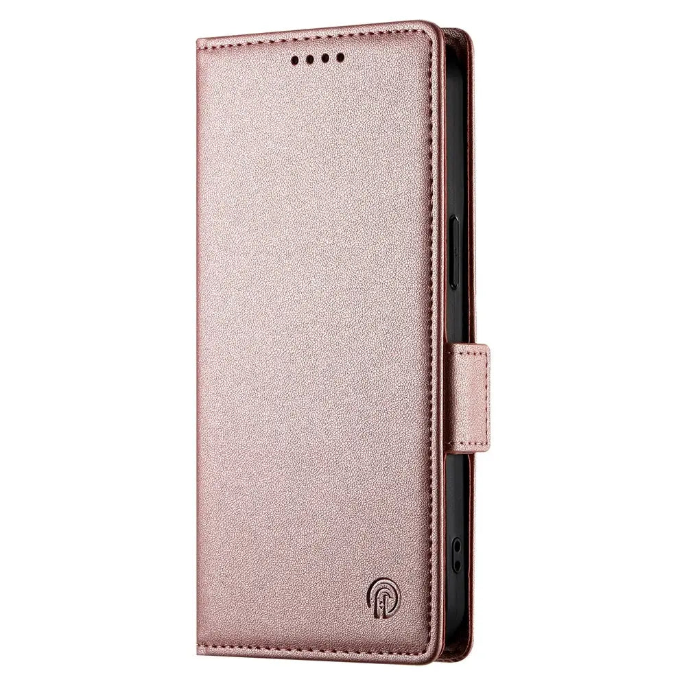 Samsung S21 5G Lompakko Suojakotelo Ruusukulta
