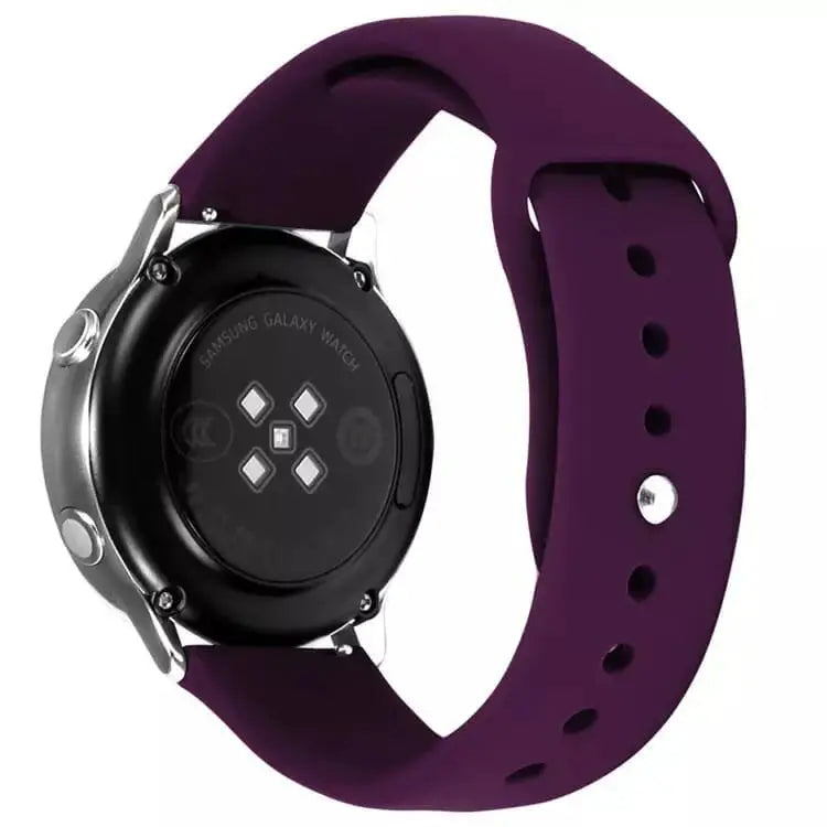 Silikoniranneke 22mm - Tumman violetti