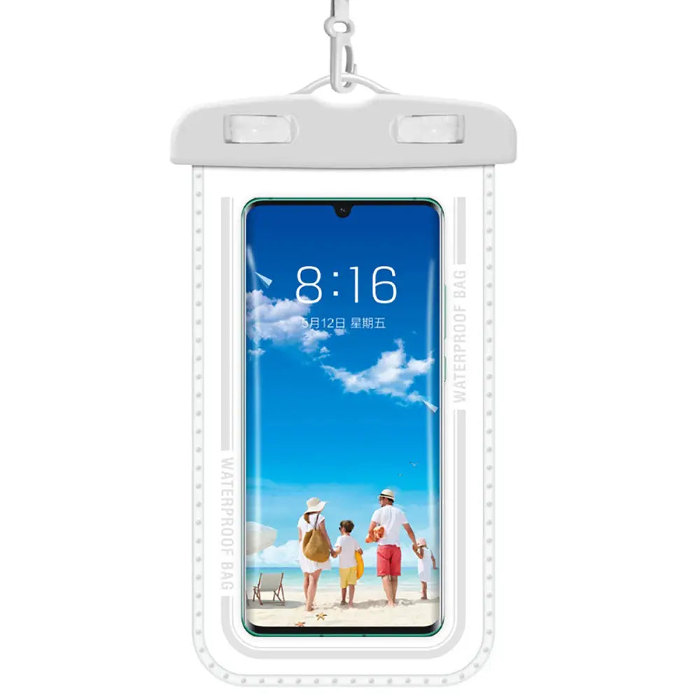 Vesitiivis suojapussi puhelimelle Kirkas