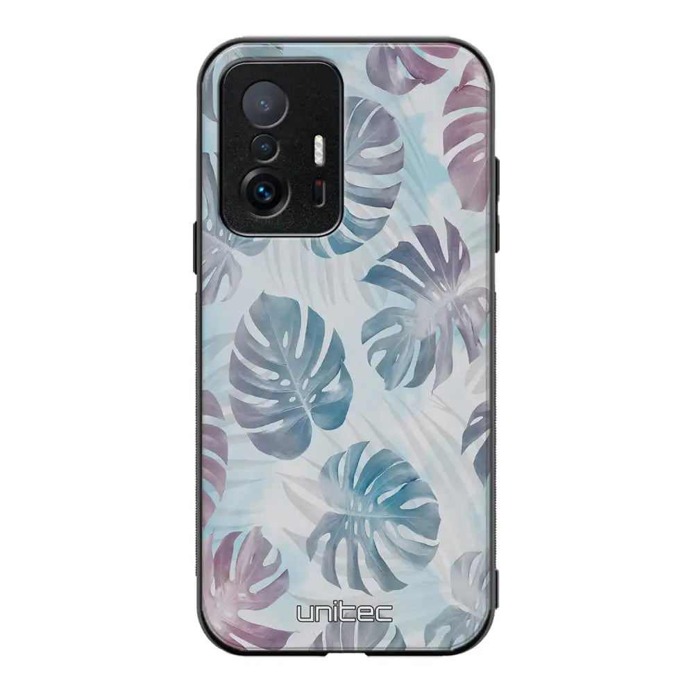 Xiaomi 11T Pro kukka suojakuoret - Monstera Texture - Ei