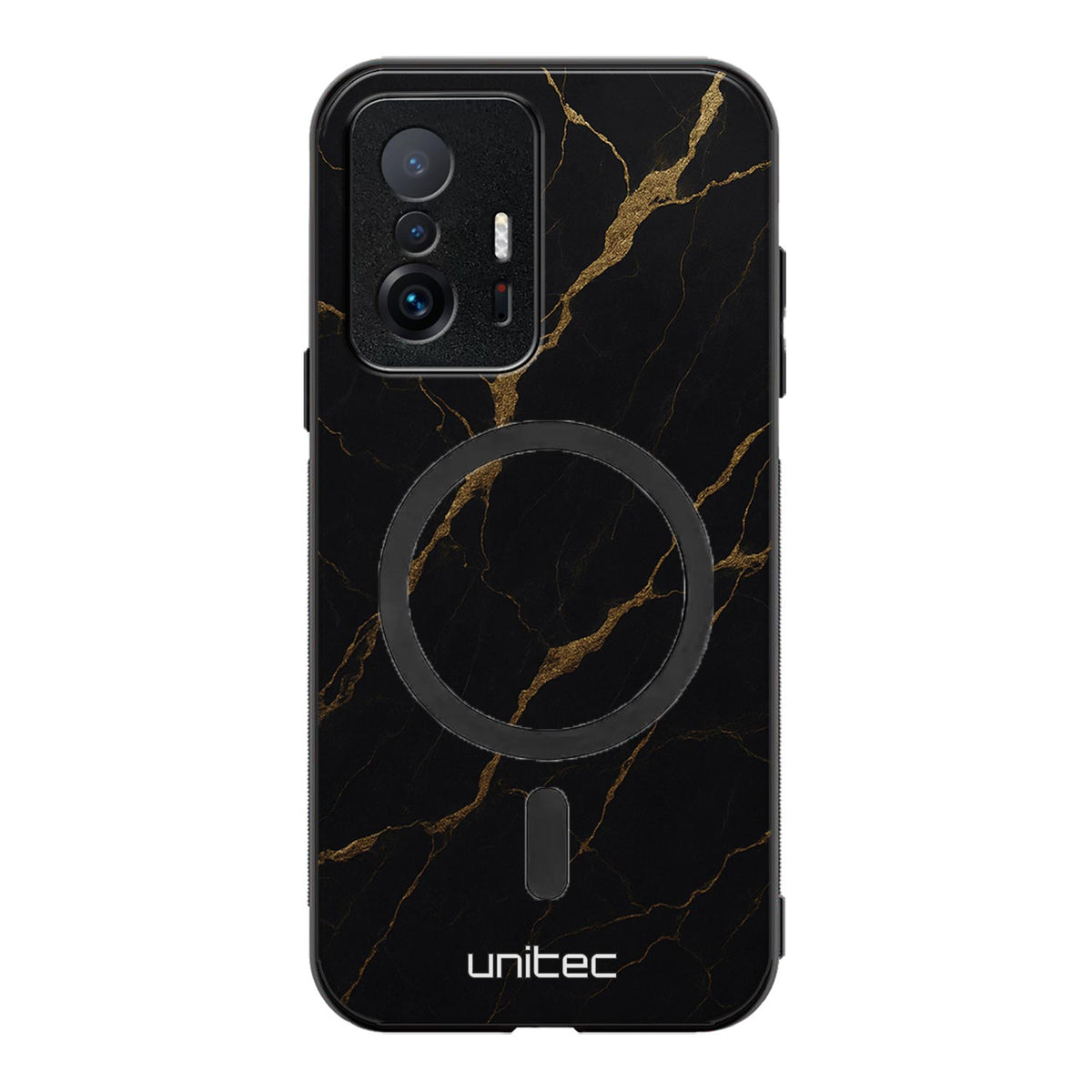 Xiaomi 11T Pro Suojakuoret Marmori – Midnight Gold